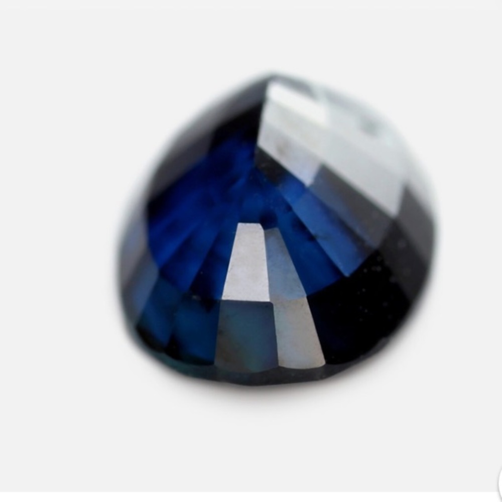 1 oval carat dark sapphire - Picture 6 of 6
